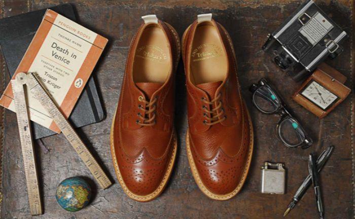 Giày Brogue với những họa tiết đục lỗ ấn tượng