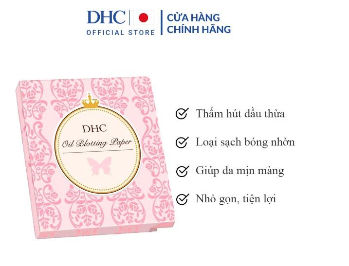 Giấy thấm dầu DHC Oil Blotting Paper 100pc