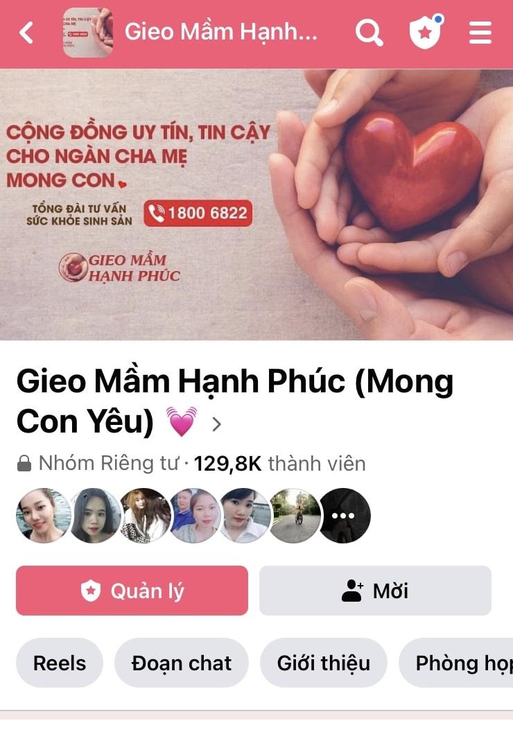 Sau 4 năm thành lập, Gieo mầm hạnh phúc đã thu hút 129.800 bạn hiếm muộn, mong con tham gia