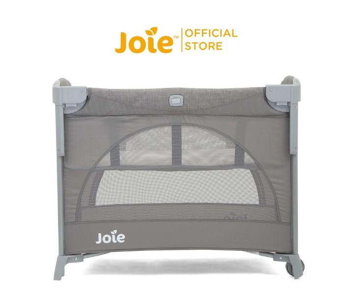 Giường cũi trẻ em Joie Kubbie Sleep Foggy Gray