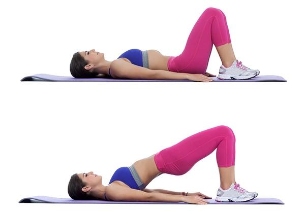 Glute Bridge - Tư thế cây cầu