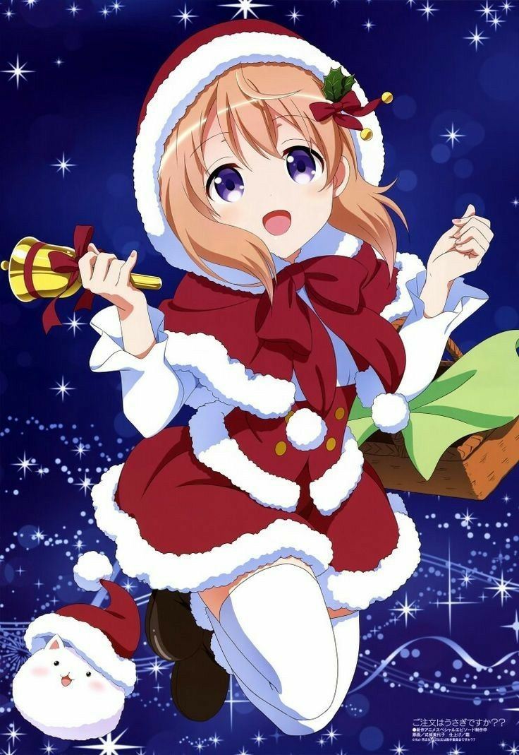 Ảnh Anime Giáng Sinh Đẹp Hình Nền Anime Giáng Sinh