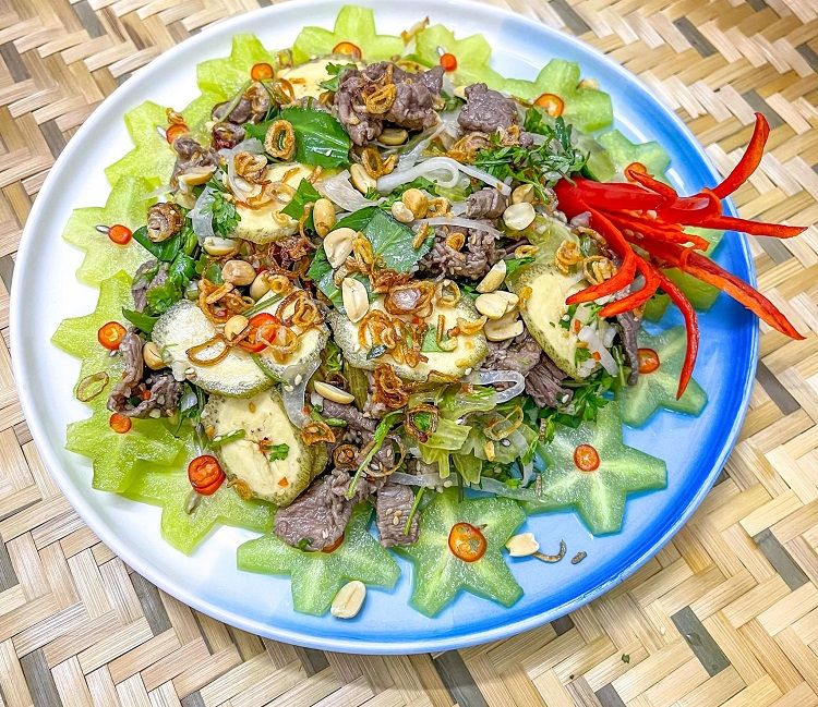 Gỏi bò bóp thấu