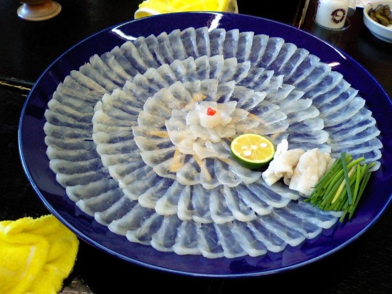 Gỏi cá nóc Fugu