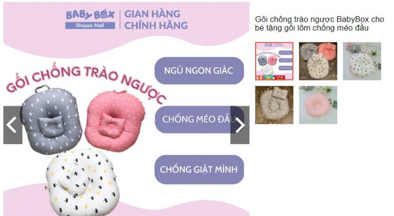 Gối chống trào ngược BabyBox