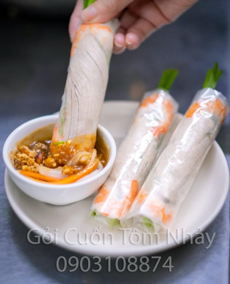 Gỏi Cuốn Tôm Nhảy