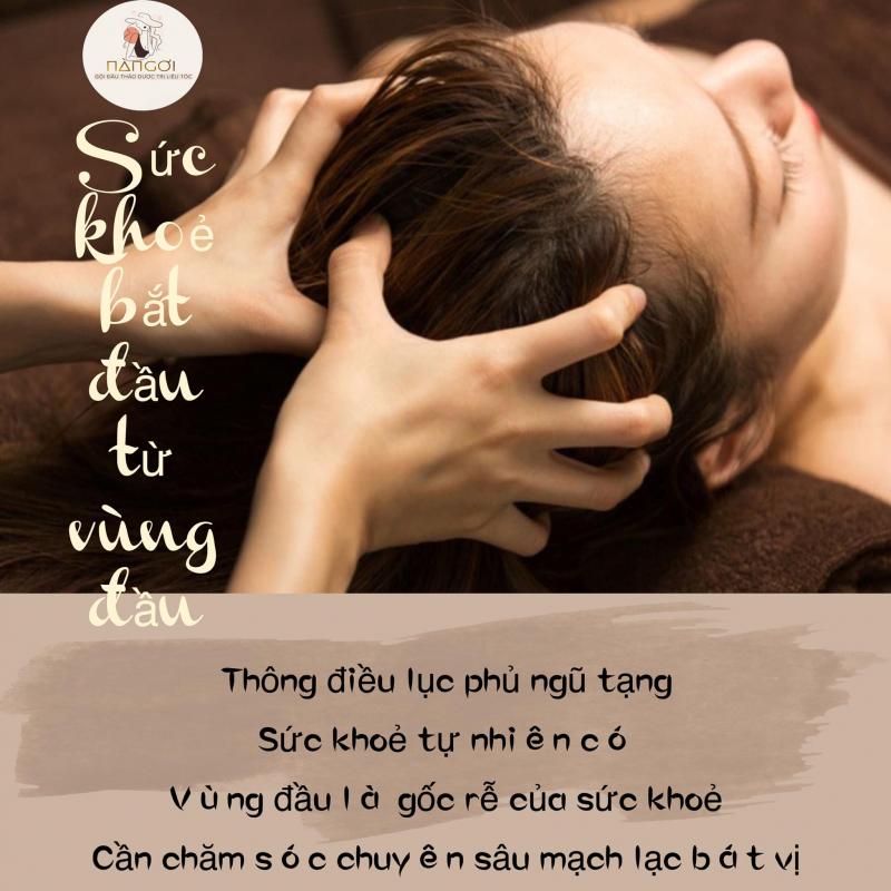 Gội đầu dưỡng sinh tại Gội đầu thảo dược Nàng Ơi