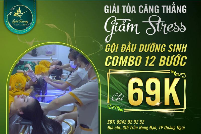 Gội Dưỡng Sinh Gold Beauty Academy