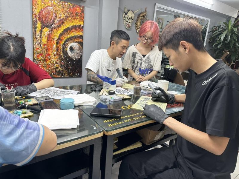 Golden Tattoovn - dạy xăm hình nghệ thuật