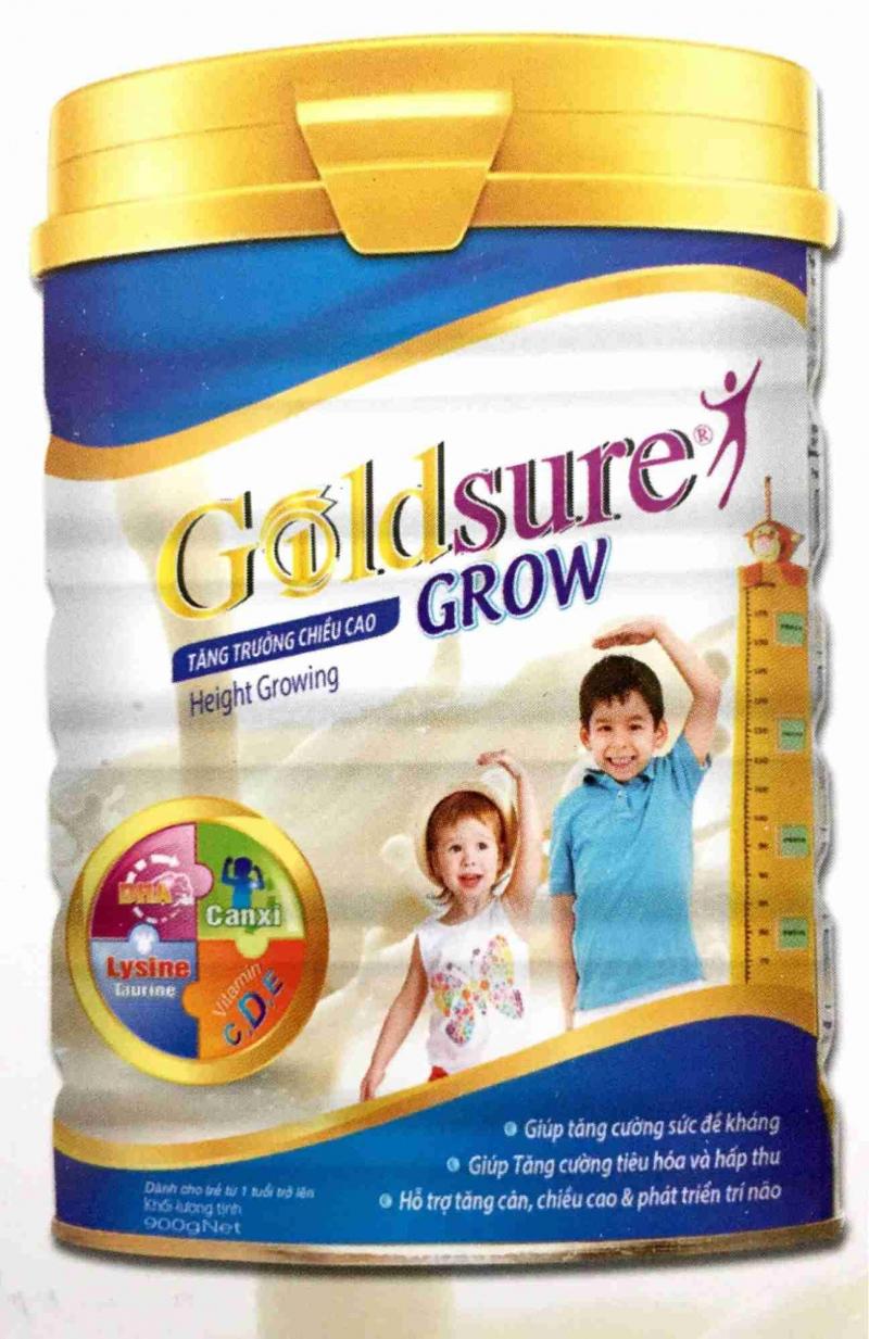 Goldsure Grow – Sữa tăng chiều cao cho trẻ 15 tuổi