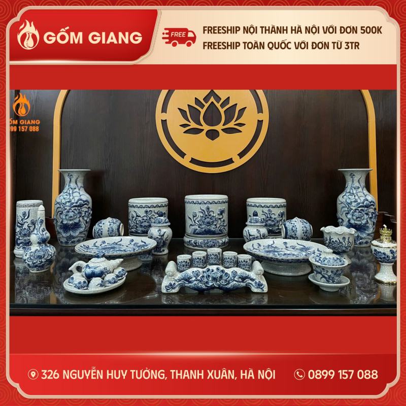Gốm Giang- Gốm Sứ Bát Tràng