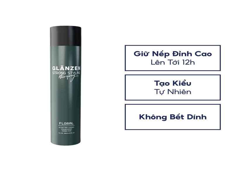 Gôm xịt tóc GLANZEN