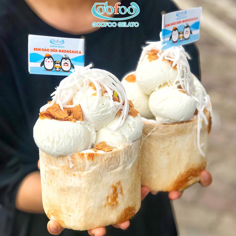 Goofoo Gelato Bắc Ninh - Kem Đảo Dừa