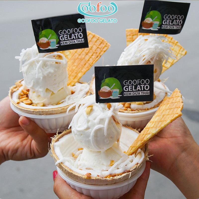 Goofoo Gelato Bắc Ninh - Kem Đảo Dừa