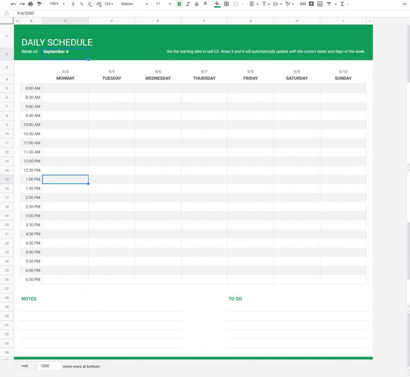 Google Sheets