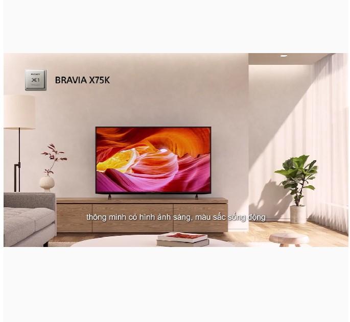 Google Tivi Sony 4K 43 inch KD-43X75K