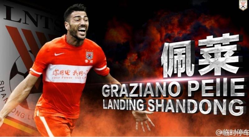 Graziano Pelle/Shandong Luneng (290.000 bảng/tuần)