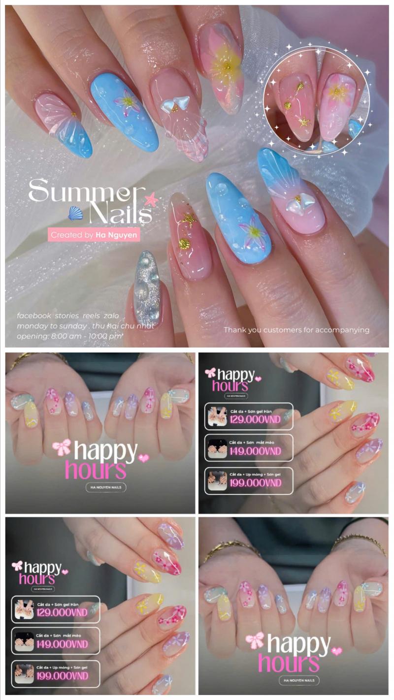 Hà Nguyễn Spa – Địa Chỉ Làm Nail & Nối Mi Uy Tín, Chuyên Nghiệp Tại Huế