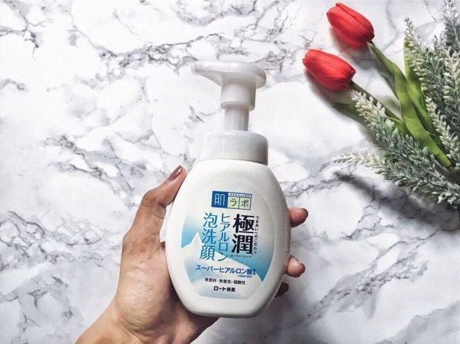 Sữa rửa mặt Hada Labo Gokujyun Super Hyaluronic Acid Foaming Wash