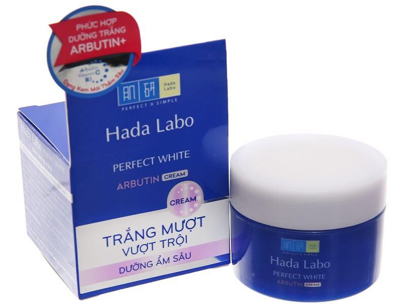 Kem dưỡng trắng da tối ưu Hada Labo Perfect White Cream