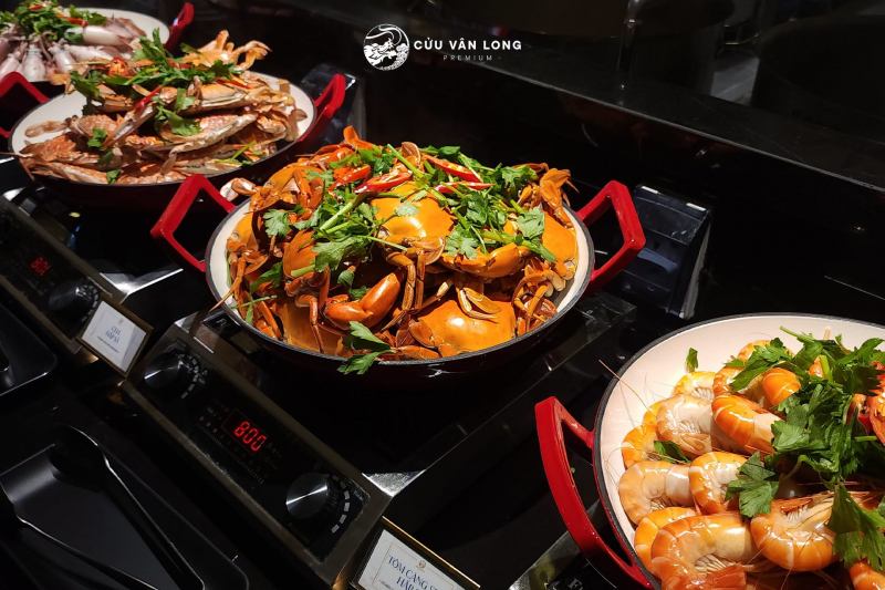 Buffet Hải Sản Cửu Vân Long