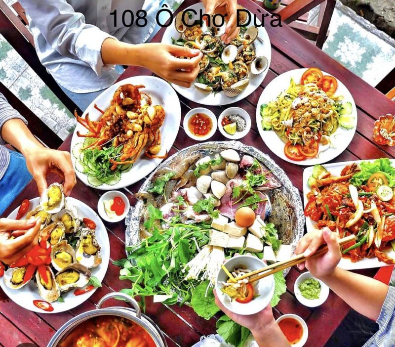 Hải sản tươi ngon - 108 Ô Chợ Dừa