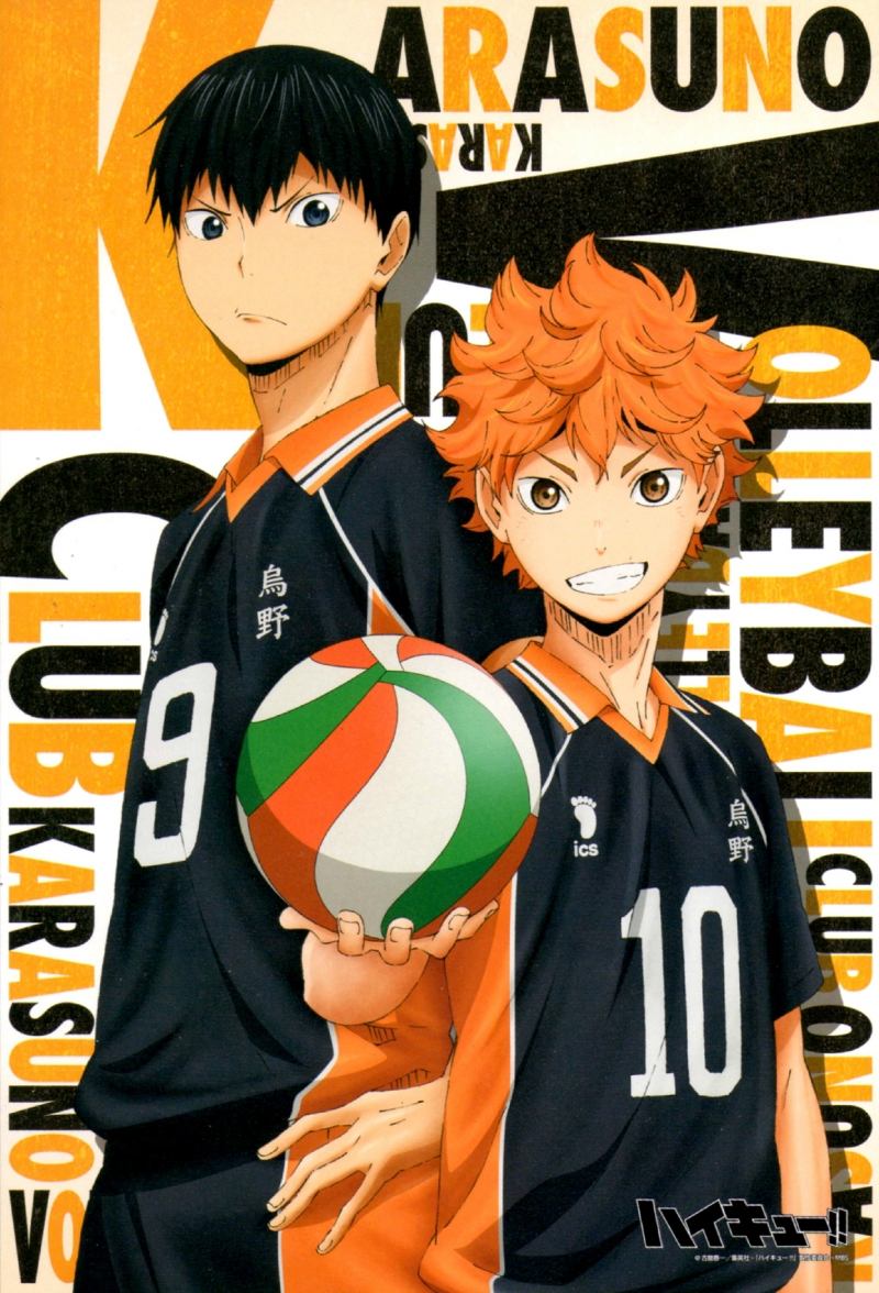 Shouyou Hinata và Kageyama Tobio trong Haikyuu!!