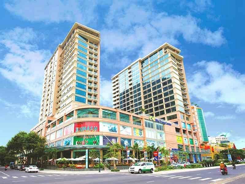 Hầm giữ xe tại Nha Trang Center