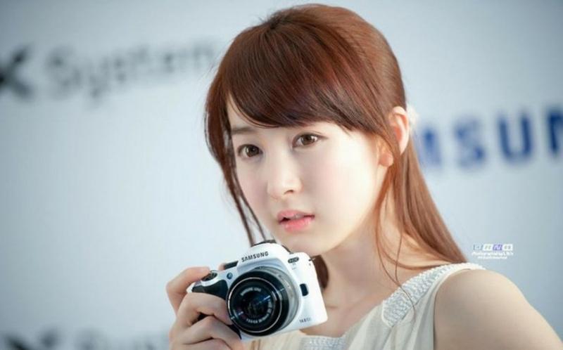 Vẻ đẹp ngây thơ của girl xinh Hàn Quốc