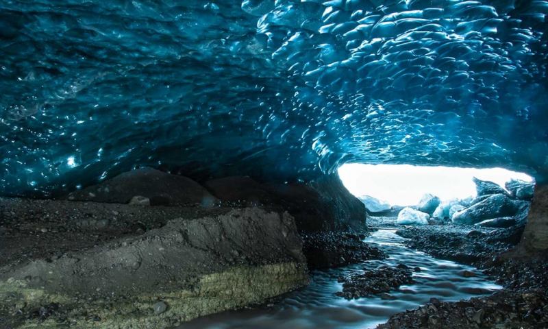 Hang động băng giá Vatnajokull