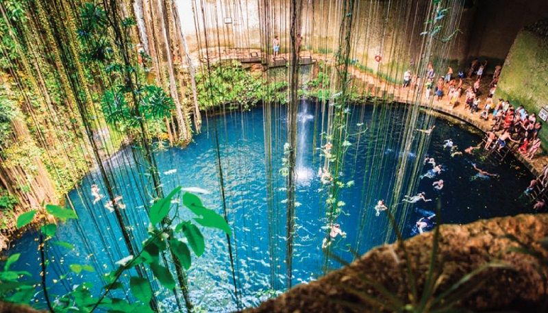 Hang động Cenotes, bán đảo Yucatan, Mexico