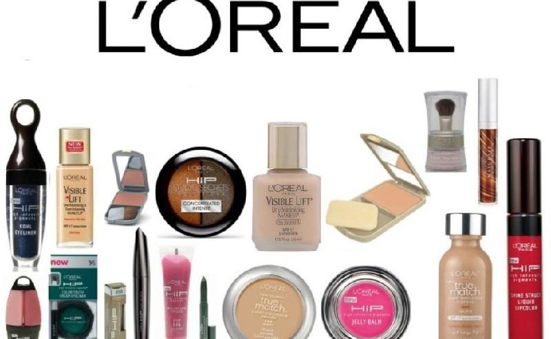 Phấn nền, phấn mắt, chuốt mi, kẻ mắt, son môi của Loreal