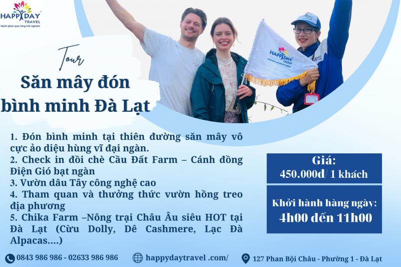 Tour du lịch Đà Lạt - Happy Day Travel