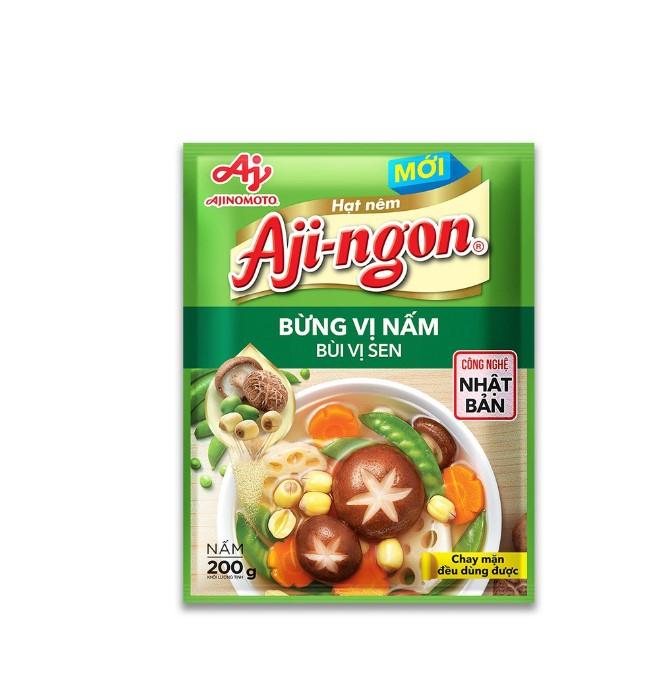 Hạt nêm Aji-ngon nấm hương và hạt sen