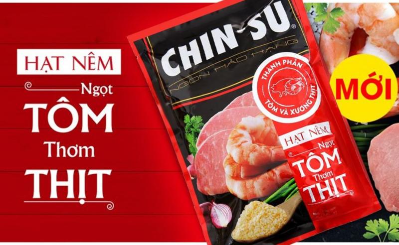 Điểm mạnh của Chinsu là chất lượng cao, đảm bảo an toàn vệ sinh thực phẩm và đáp ứng nhu cầu ẩm thực đa dạng của người tiêu dùng