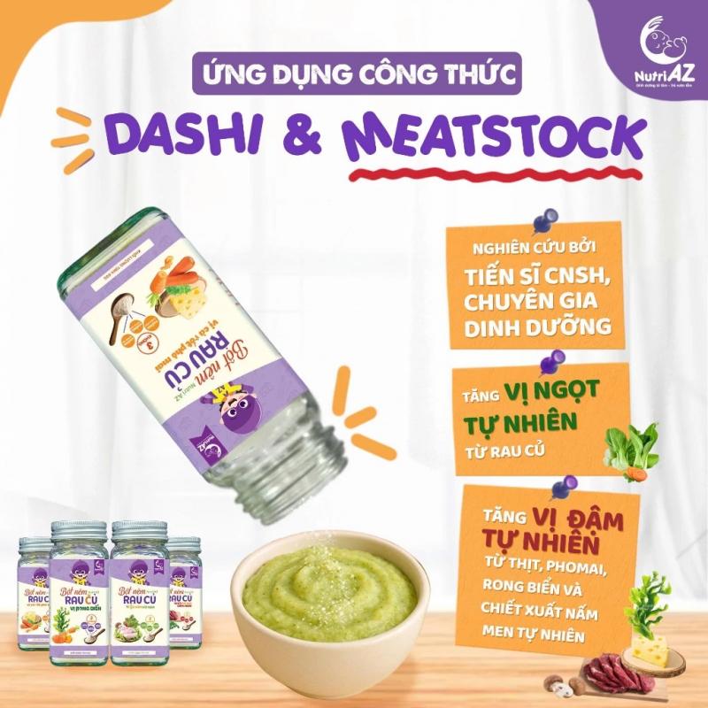 Hạt Nêm Cho Bé Ăn Dặm NutriAZ