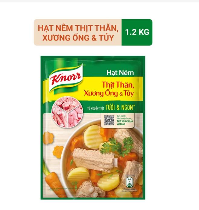 Hạt nêm Knorr thịt thăn, xương ống và tủy