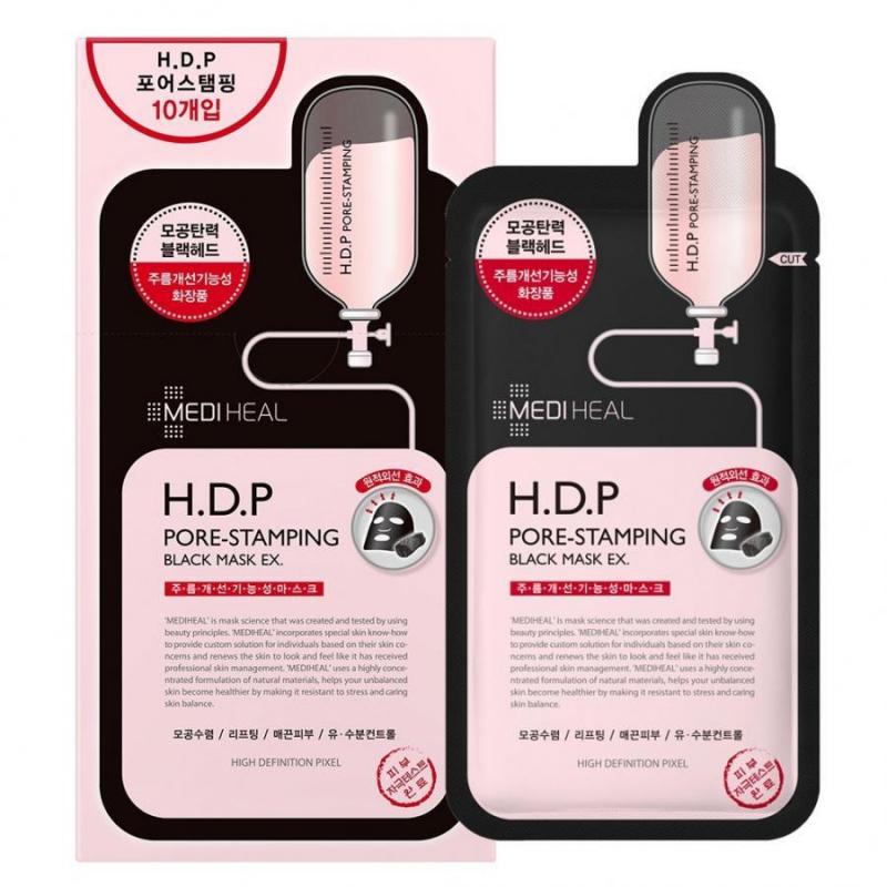 H.D.P Pore-Stamping Charcoal-Mineral Mask