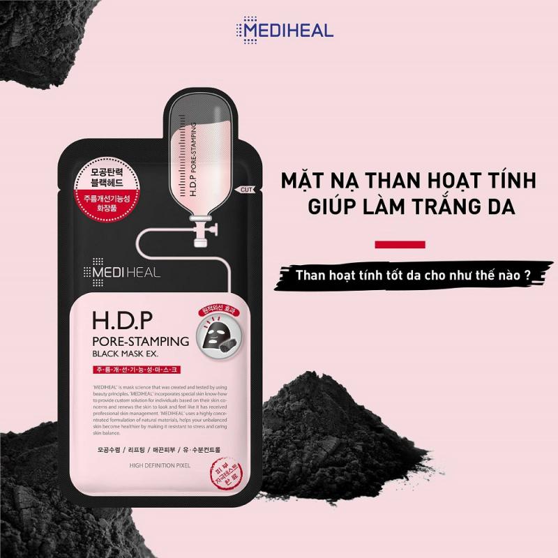 H.D.P Pore-Stamping Charcoal-Mineral Mask