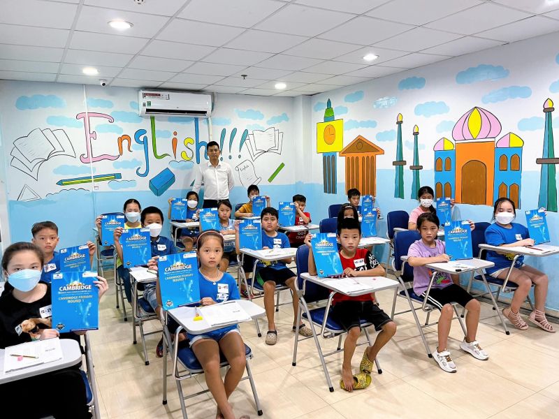 Lớp học hệ thống Anh ngữ Quốc tế Ocean Edu điện biên