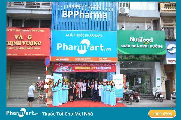 Nhà thuốc Pharmart tại địa chỉ 22 Khâm Thiên, Đống Đa, Hà Nội