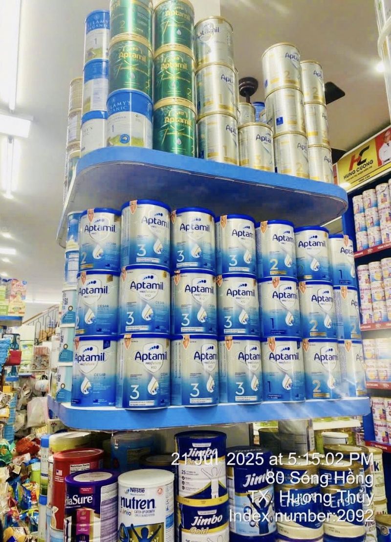 Hệ Thống Sữa - Bỉm Hà Hùng