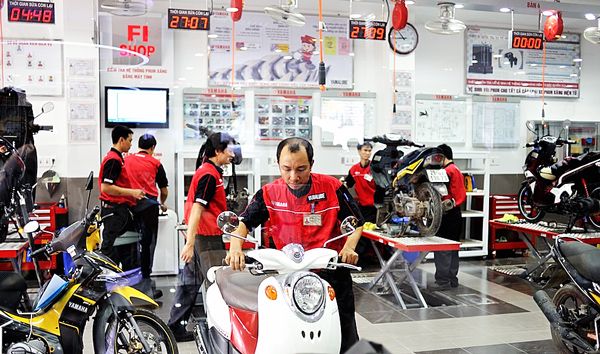 Hệ Thống Xe Máy Yamaha Sài Gòn