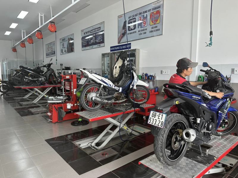 Hệ Thống Xe máy Yamaha Trực