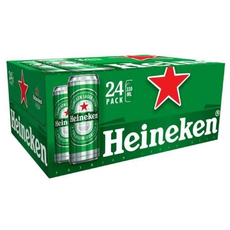 Heineken Lager Beer (Việt Nam, Thùng 24 Lon 330ml) loại cũ