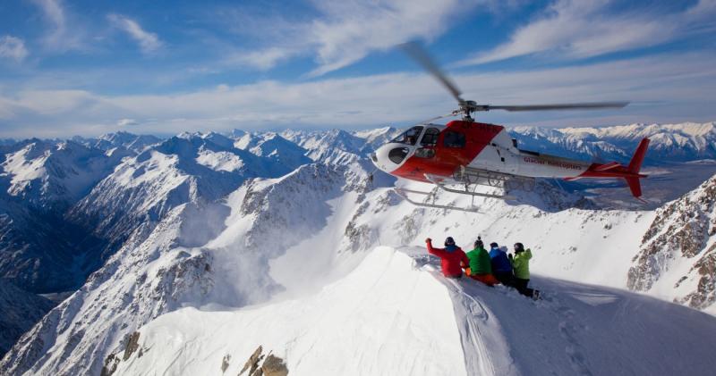 Heli-Skiing