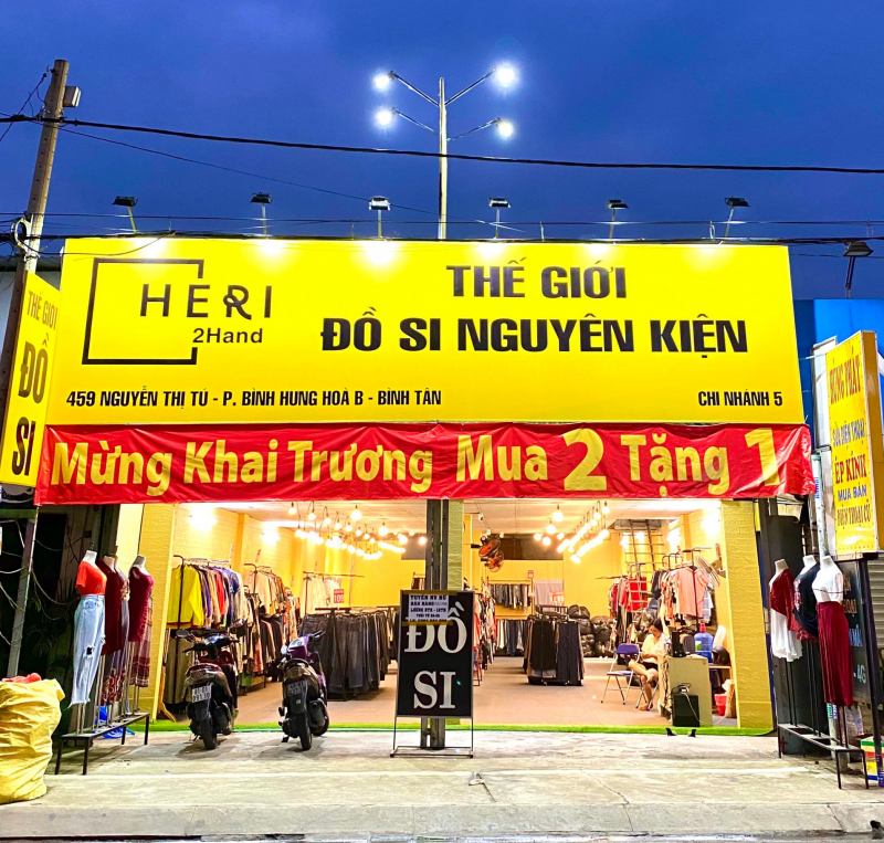 Heri 2Hand từ lâu đã được biết đến là một thương hiệu chuyên về đồ Si nổi tiếng tại Sài Thành