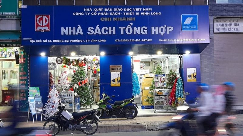 Nhà Sách Tổng Hợp đã chiếm được tình cảm của người dân Vĩnh Long