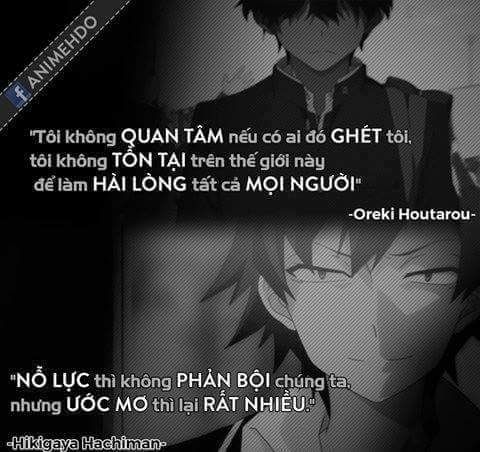 Hikigaya Hachiman & Oreki Houtarou