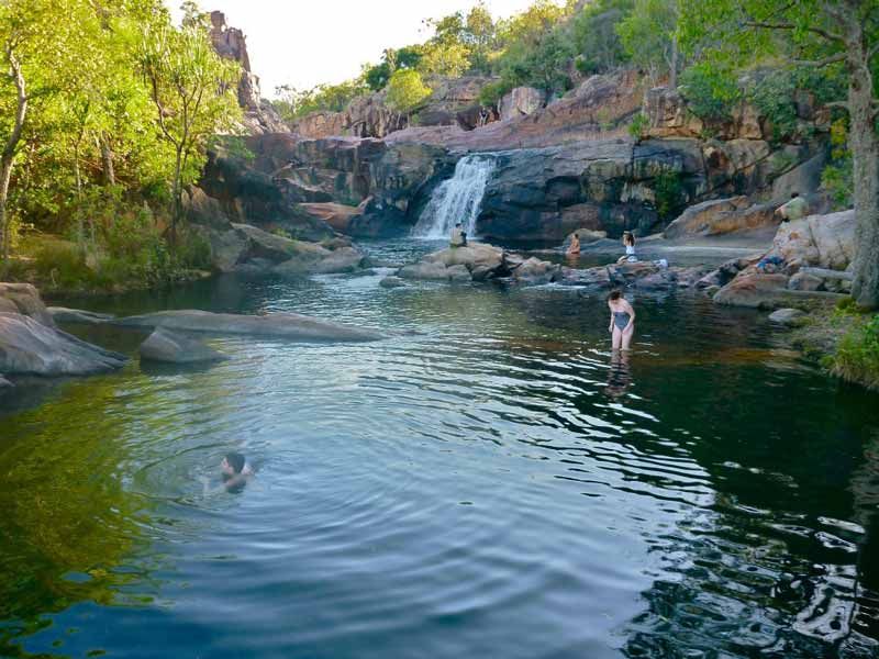 Hồ Gunlom Plunge, Úc